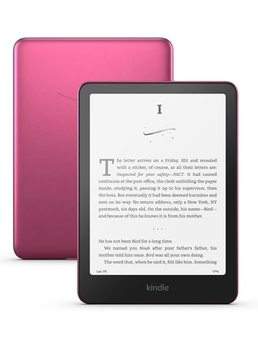 Amazon Kindle E-Reader - Pink